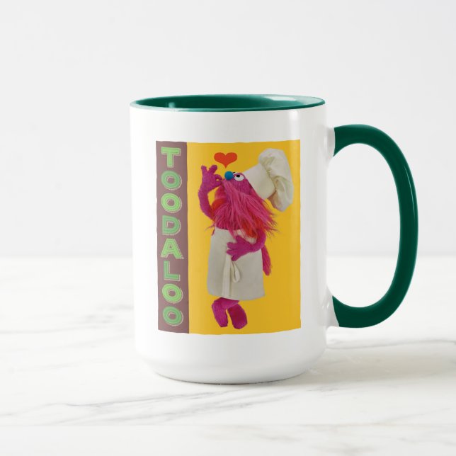 Cookie Monster's Foodie Truck | Toodaloo Mug (Right)