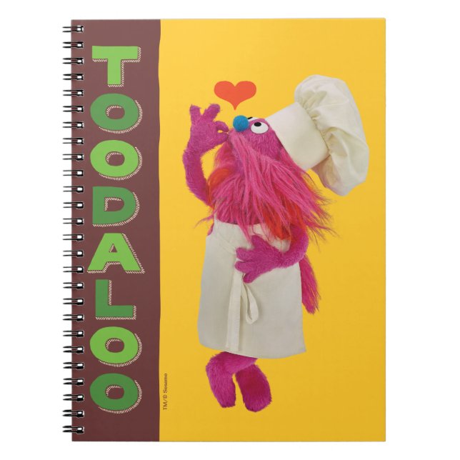 Cookie Monster's Foodie Truck | Toodaloo Notebook (Front)