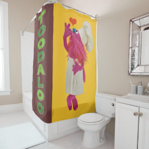 Cookie Monster's Foodie Truck   Toodaloo Shower Curtain