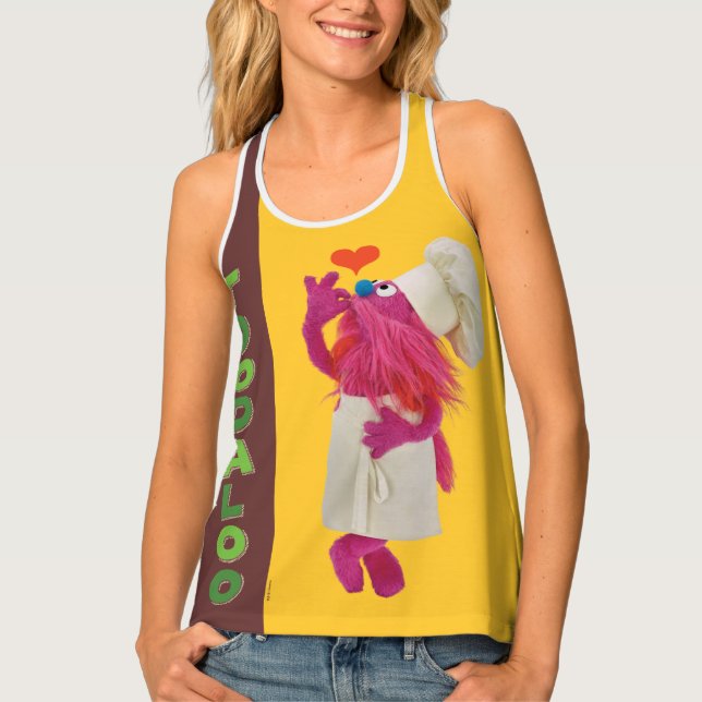 Cookie Monster's Foodie Truck | Toodaloo Tank Top (Front)