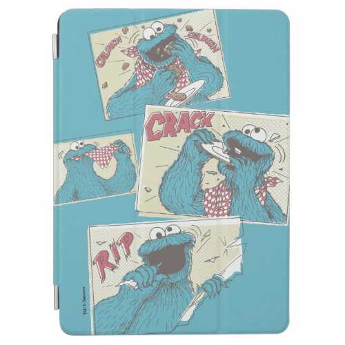 Cookie MonsterVintage Comic Panels iPad Air Cover
