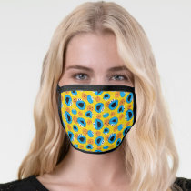 Cookie Monter and Cookies Pattern Face Mask