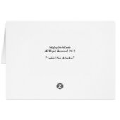 Cookie? Not a Cookie! (Back Horizontal)