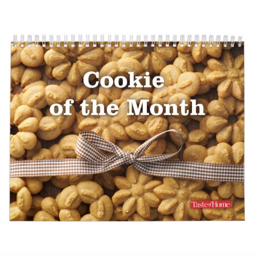 Cookie of the Month Calendar