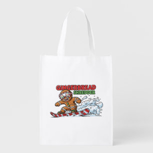 Cookie on Board Grocery Bag