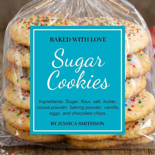 Cookie (or any wording) Homemade label CK006wn (Creator Uploaded)