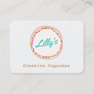 Cookie or Cupcake Baker Business Card