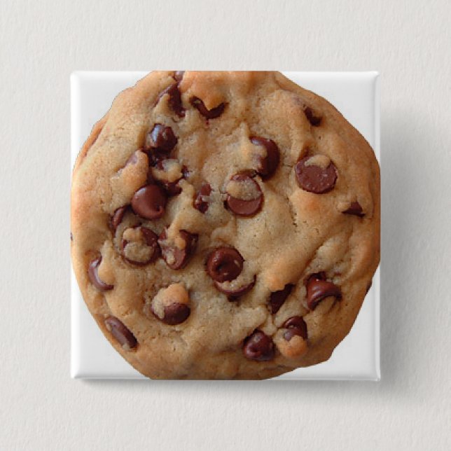 Cookie Pinback Button (Front)