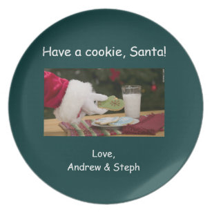 Cookies For Santa Plates | Zazzle Cookies For Santa Plates | Zazzle