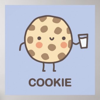 Cookie Poster | Zazzle