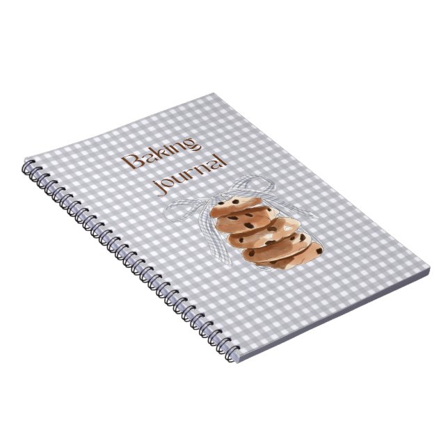 Cookie Recipe Notebook for Home Bakers. (Right Side)