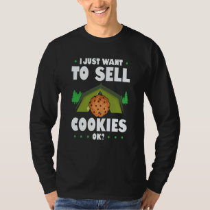 Cookie Scout For Cookie Dealer Cookie Seller Cooki T-Shirt