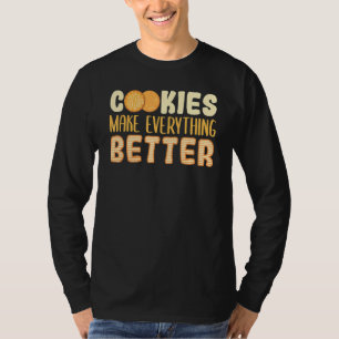 Cookie Sheet Dessert Pastry Chef Cookies Variety P T-Shirt