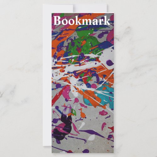 Cookie Sheet Painting _ Bookmark