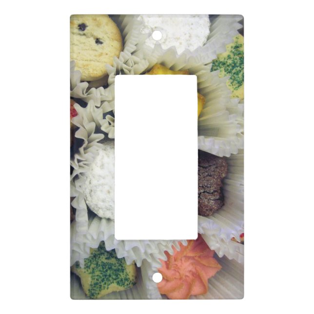 Cookie Single Rocker Light Switch Cover (Front)