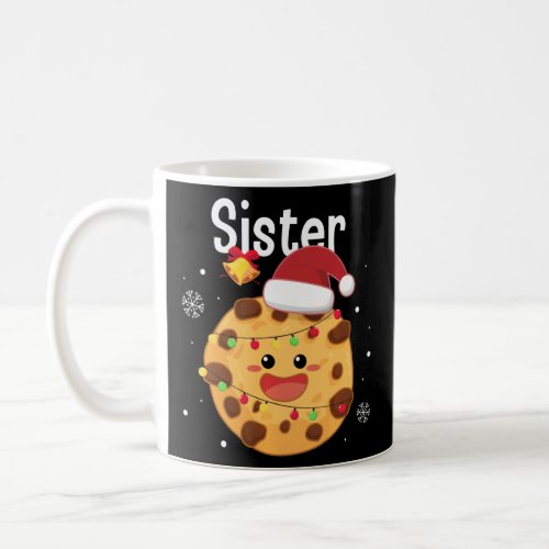 Cookie Sister Santa Family Pajama Matching  Coffee Mug
