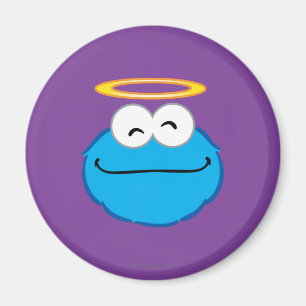 Cookie Smiling Face with Halo Magnet