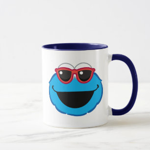 Cookie Smiling Face with Sunglasses Mug