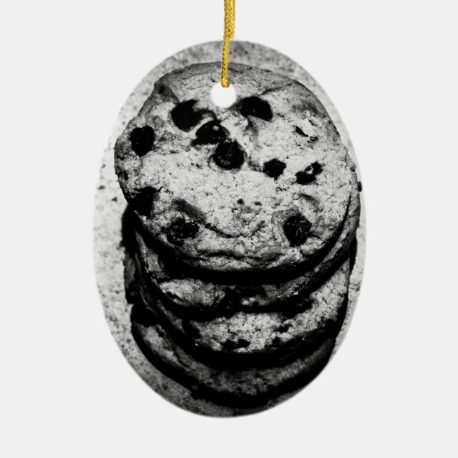 cookie stairs ceramic ornament (Front)