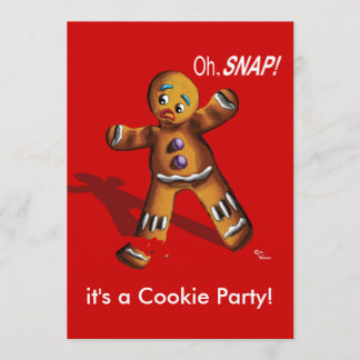 Cookie Swap Christmas Party Invitation