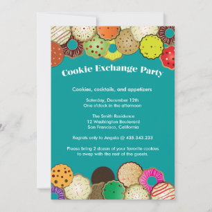 Cookie Swap Exchange Party Invitation