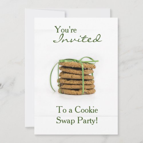 Cookie Swap Holiday Invitation