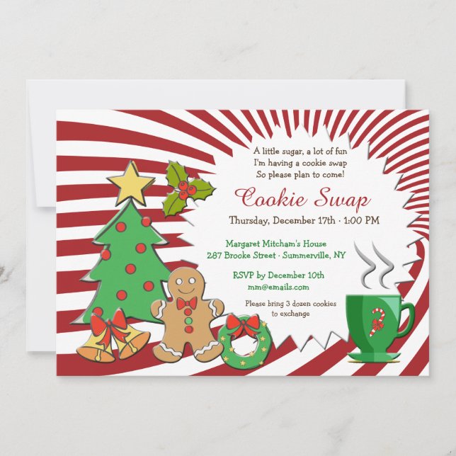 Cookie Swap Invitation (Front)