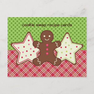 Cookie Swap Recipe Cards