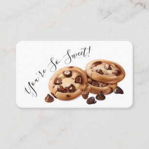 Cookie Thank You Enclosure Card