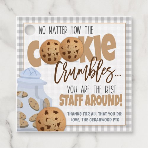 Cookie Thank You Gift Tag