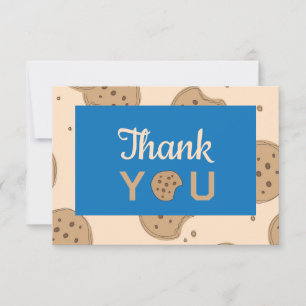 Cookie Themed Thank You Card