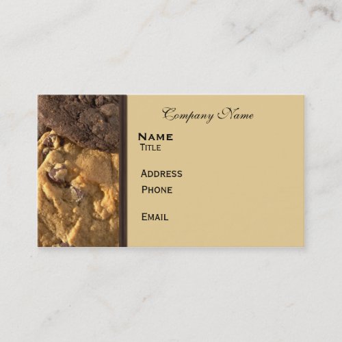 Cookie Time Business Card