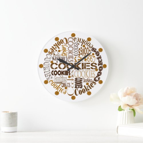 Cookie Time Kitchen Clock