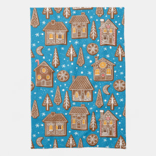 Cookie town kitchen towel