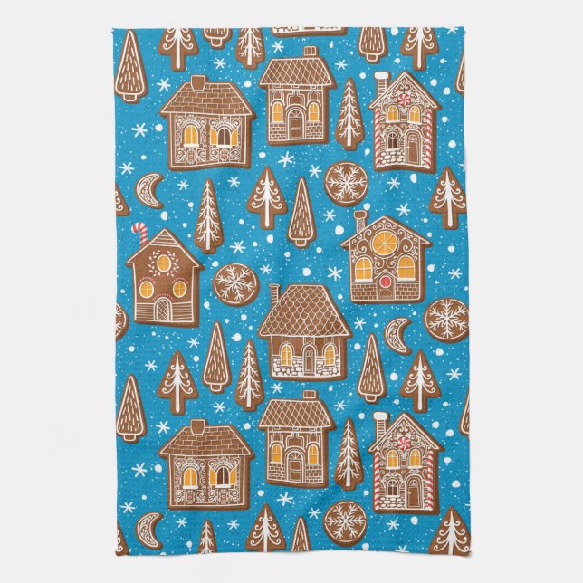 Cookie town kitchen towel (Vertical)