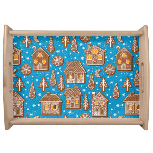 Cookie town serving tray