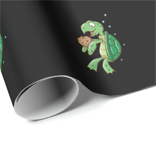 Cookie turtle wrapping paper (Roll Corner)