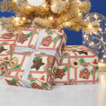 Cookie Wrap Wrapping Paper<br><div class="desc">A Cute Holiday Cookie Wrap Wrapping Paper Design For Christmas</div>