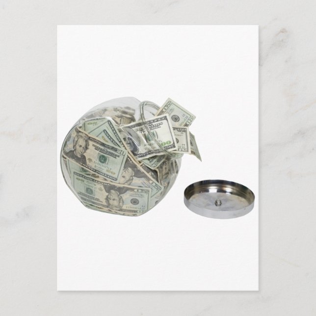CookieJarMoney050110 Postcard (Front)