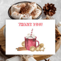Cookies and cocoa baby shower Thank you
