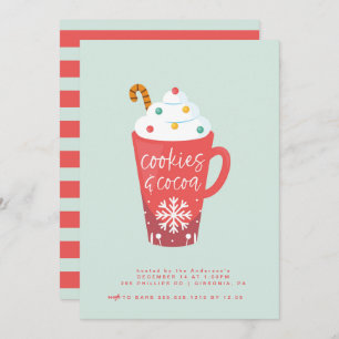 Cookies and Cocoa Party Invitation