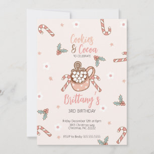 Cookies and Cocoa Winter Invitation