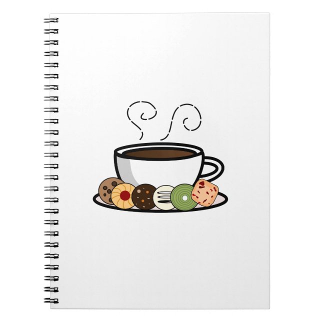 Cookies and coffee notebook (Front)