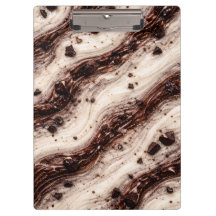 Cookies and Cream Milkshake Marble Texture Design
