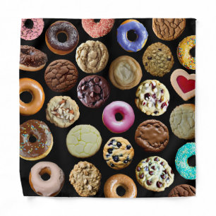 Cookies and Doughnuts Bandana