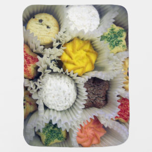 Cookies and Fish Baby Blanket