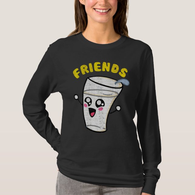 Cookies And Milk - 2 Of 2 - Couple Matching - Best T-Shirt (Front)