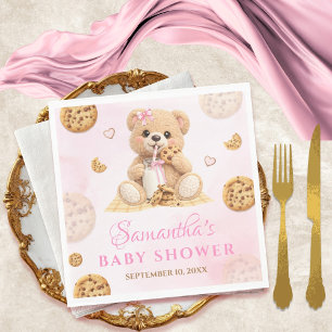 Cookies and milk Baby Shower - Cookie Baby Shower Napkins