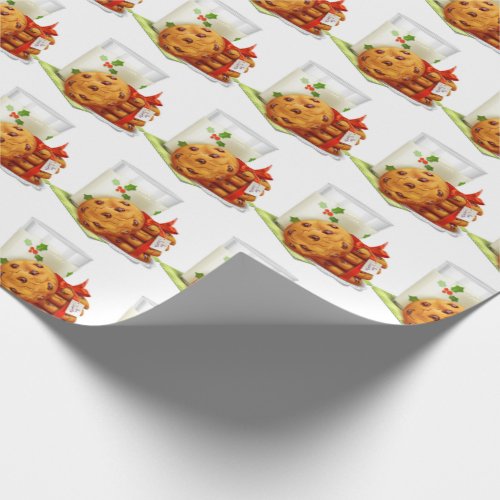 Cookies and Milk for Santa Wrapping Paper