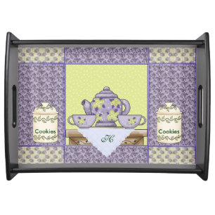 Cookies and Tea Serving Tray